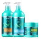 Lowell Cacho Mágico Shampoo 500g Creme 500g e Mascara 450g Lowell Cacho Mágico Shampoo 500g Creme 500g e Mascara 450g