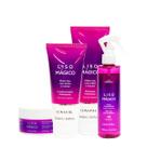 Lowell Keeping Liss Liso Magico Duo Home Care Fluido 200ml e Mascara Hidratante 240g