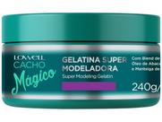 Lowell leave-in gelatina super modeladora cacho magico 240g Lowell leave-in gelatina super modeladora cacho magico 240g