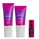 Lowell Liso Magico Shampoo, Condicionador e Oleo 30ml Lowell Liso Magico Shampoo, Condicionador e Oleo 30ml