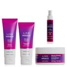 Lowell Liso Magico Shampoo, Condicionador, Mascara e Fluido 60ml