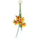 LRTJ Chaveiro de Flor em Couro Legítimo Boho, Pingente Fofo para Bolsa, Charm para Bolsa Tote e Bolsa Feminina LRTJ Chaveiro de Flor em Couro Legítimo Boho, Pingente Fofo para Bolsa, Charm para Bolsa Tote e Bolsa Feminina