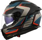 LS2 Capacete Stream II FF808 Road Matte Preto/Azul LS2 Capacete Stream II FF808 Road Matte Preto/Azul
