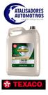 Lubrificante 0W30 Sintético 4L- TEXACO Havoline