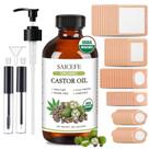 Lubrificante Corporal Saicefe Óleo de Rícino 237 ml com 76 Adesivos
