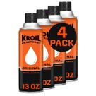 Lubrificante de máquina KROIL Original Penetrating Oil 369 ml, pacote com 4