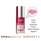 Lubrificante Excitante Feminino I Hot La Excitación Sabor Chiclete Esquenta Vibra e Pulsa Tentare