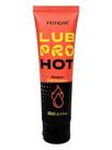 Lubrificante intimo lubpro - hot premium 60ml efeito quente - feitiços