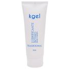 Lubrificante Íntimo Tradicional 50g Kgel à Base de Água Toque Suave e Natural