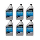 Lubrificante Quicksilver 80w90 Para Rabeta 1 Litro Kit Com 6 Litros