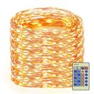 Luces de Cadena Decute 50m 500 LED Hilo de Cobre Blanco Cálido