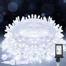Luces de cadena suddus 10 m 100 LED blancas con temporizador y 12 modos