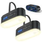 Luces de Camping Clemas con Sensor de Movimiento Recargables Paquete de 2