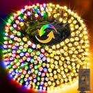 Luces de Navidad KNONEW 123 m 1000 LED de Cambio de Color