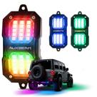 Luces LED Auxbeam Rock 2-Pod Dinámicas RGB para Camiones, UTV, ATV