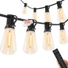 Luces LED de Cuerda para Exterior YOYONACY 61m Regulables e Impermeables Luces LED de Cuerda para Exterior YOYONACY 61m Regulables e Impermeables
