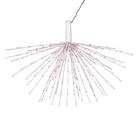 Luces LED Vickerman 240 luces x 32" Estrella Blanca con Rosa 5mm