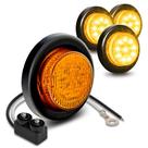 Luces Marcadoras Laterales LED Ámbar 2" 12V - Tienda LED en Línea