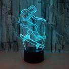 Luces Nocturnas WMH Decoraciones de Skateboard con 7 Colores Cambiantes