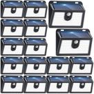 Luces Solares con Sensor de Movimiento CLAONER Paquete de 16, Impermeables