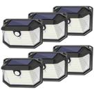 Luces Solares de Pared Brightever con 178 LEDs, Sensor de Movimiento e Impermeables Luces Solares de Pared Brightever con 178 LEDs, Sensor de Movimiento e Impermeables