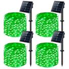 Luces Solares en Cadena JMEXSUSS Paquete de 4, 400 LED, 40 m, Verdes, a Prueba de Agua