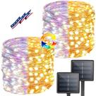 Luces Solares Navideñas en Cadena BHCLIGHT 2 Paquetes 80m 200 LED Luces Solares Navideñas en Cadena BHCLIGHT 2 Paquetes 80m 200 LED