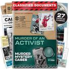 Lucky Egg Murder Mystery Cases - Murder of an Activist - Jogos de mistério de assassinato não resolvidos para adultos - Jogo de escape com intrigante arquivo de caso frio - Jogos de detetive, resolução de crimes, diversão em jogos de mistério