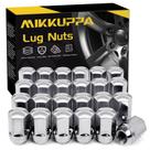 Lug Nuts MIKKUPPA M14x1.5 Chrome OEM Style para Chrysler, 24 unidades