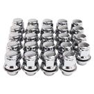 Lug Nuts Reeauto 12x1,5 mm 20 unidades cromadas com extremidade fechada Mag Style