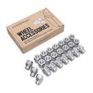 Lug Nuts StanceMagic Chrome Silver Open ET 12 x 1,5 24 unidades