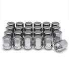 Lug Nuts White Knight M14x1.5 para GM e CDJR, pacote com 24