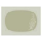 Lugar Americano 35x47 cm Linha Flower Verde Claro