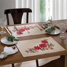 Lugar Americano 45x31cm Athenas Natal 108