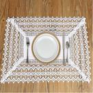 Lugar Americano Argivai Provence Lyon Branco 35cm x 50cm 2 Peças