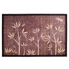 Lugar Americano Bambu Marrom Floral - Mimo Style