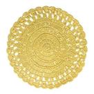 Lugar Americano Crochê Amarelo Mimo Style 38cm