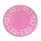 Lugar Americano De Natal Redondo Avulso 1Un Rosa Claro 35Cm