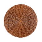 Lugar Americano de Plástico Rattan Marrom Lyor 38cm