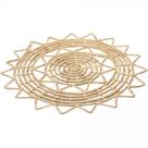 Lugar Americano Lyor de Fibra Natural Mandala Palm 35cm