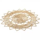 Lugar Americano Lyor De Fibra Natural Mandala Palm 35cm