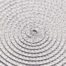 Lugar Americano Lyor Fresno Espiral Polipropileno Cinza 38cm