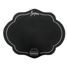 Lugar Americano Preto Burguer