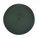 Lugar Americano Redondo Fresno Espiral Verde Militar Sousplat PP 39cm Lyor