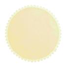Lugar Americano Renda Guipir Poli-Bambu Amarelo 45Cm Rafimex