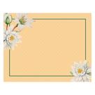 Lugar Americano Tecido Sarja Impermeável Flor Lotus 45x35cm Lugar Americano Tecido Sarja Impermeável Flor Lotus 45x35cm