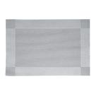 Lugar Americano Wolff de PVC Prateado 45cm Lugar Americano Wolff de PVC Prateado 45cm