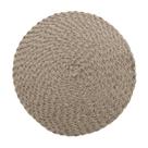 Lugar Americano Wolff Leaf de Polipropileno Marron 38cm