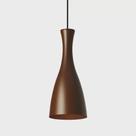 Lum pendente taschibra marrom blend design td 1003 e-27 fosco