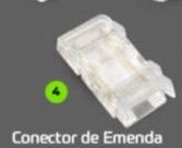 Lumanti Conector/emenda P/fita Led Direct 8mm Fd338e Lumanti Conector/emenda P/fita Led Direct 8mm Fd338e